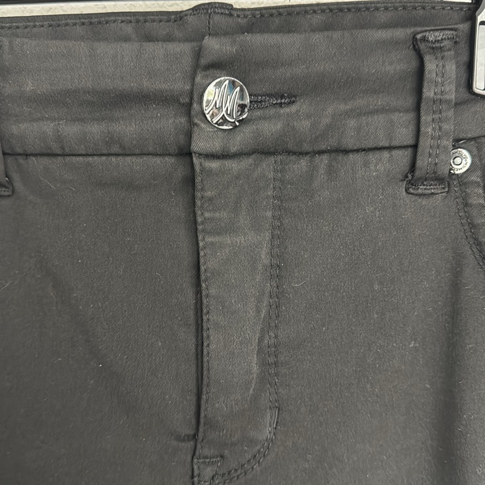 Melissa McCarthy Seven Women's Black Pencil Leg Stretch Jeans Size 14W - Picture 3 of 6